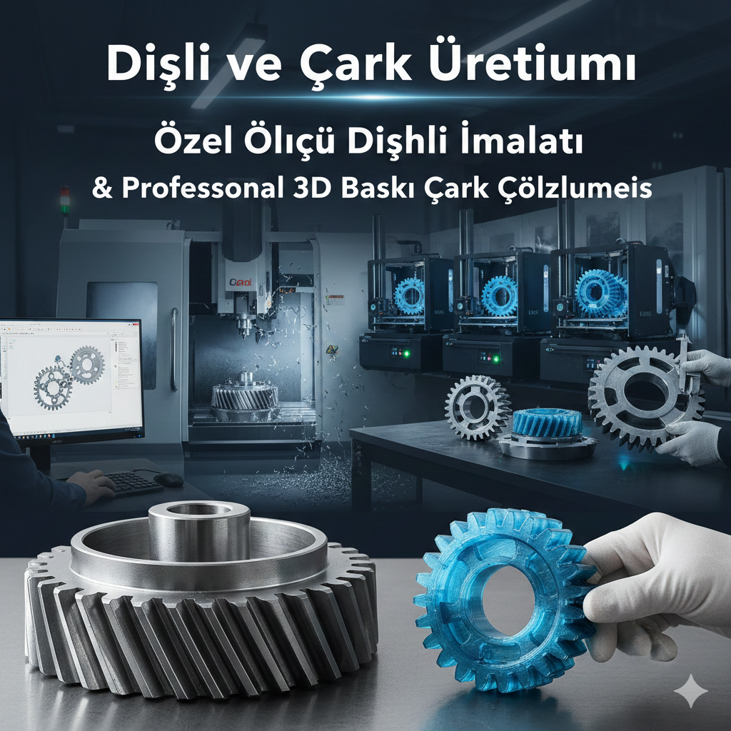 Dişli ve Çark Üretimi | Özel Ölçü Dişli İmalatı – Bursa 